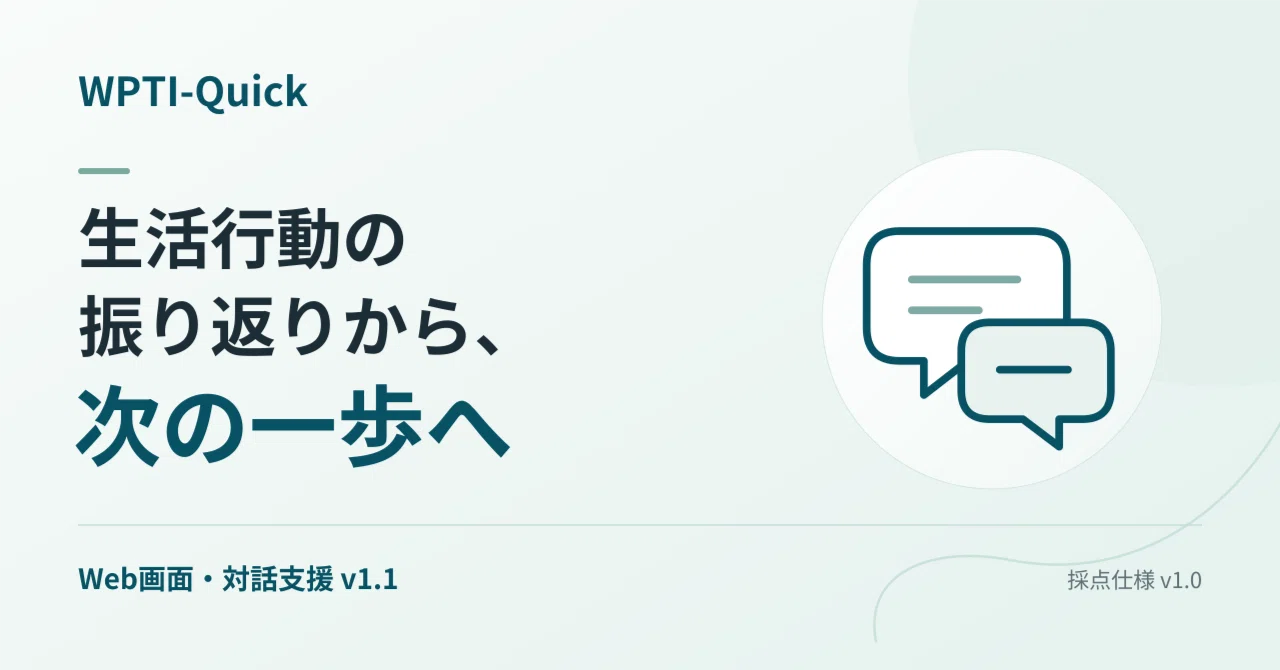From reflecting on daily activities to the next step: WPTI-Quick Web ...