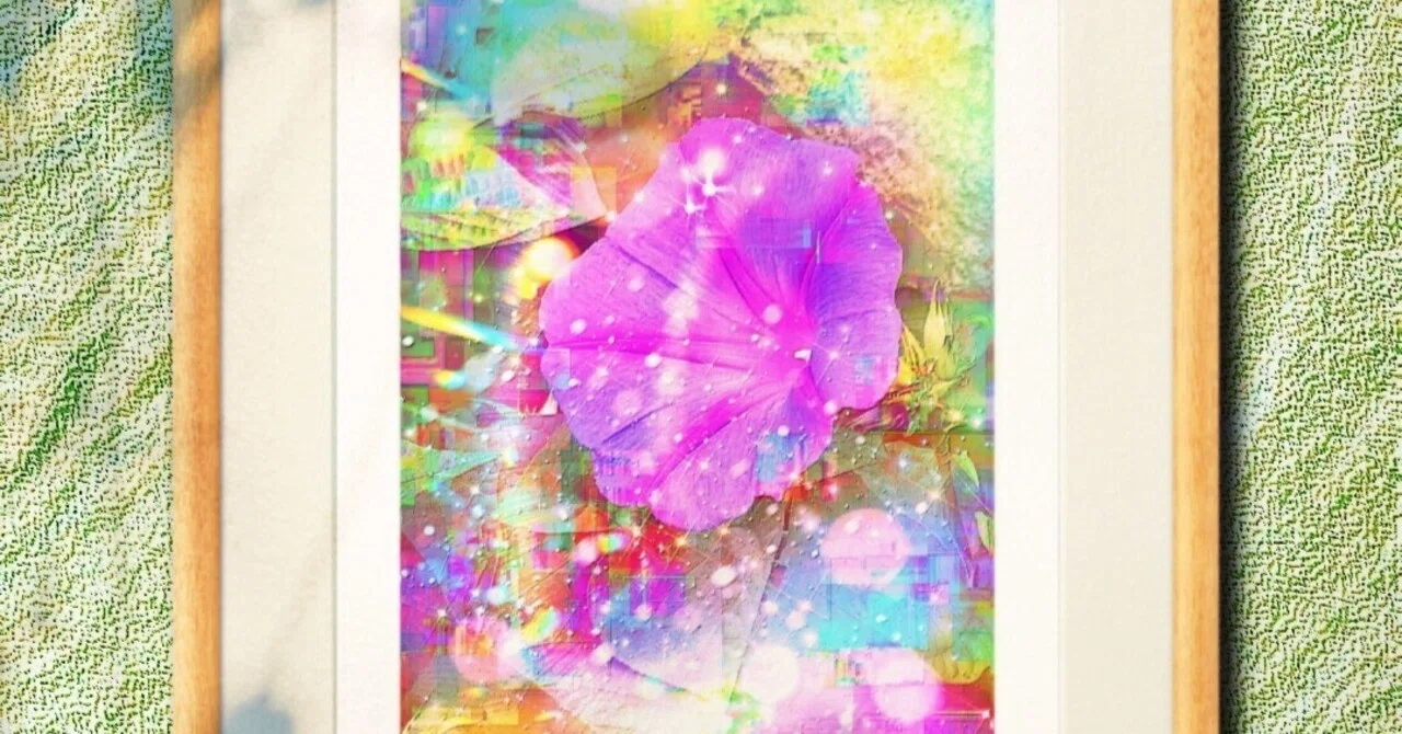 a-1983 朝の煌めき Morning glory 複製画(プリモアート) ｜T_GAI(戒)