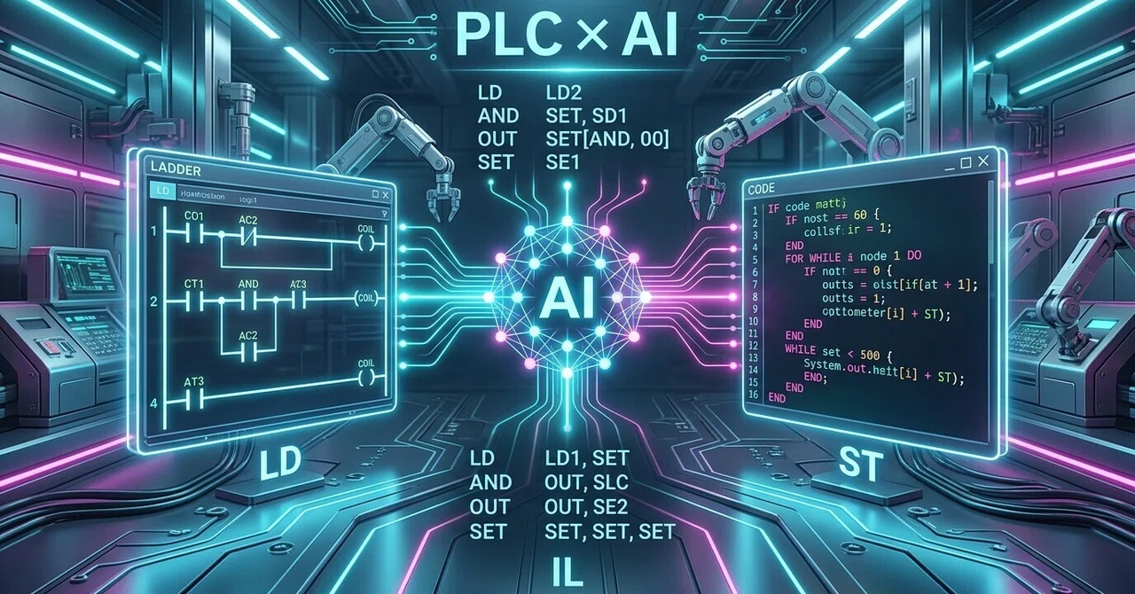 AI時代、IL（ニーモニック）は本当に終わったのか？：：：ラダーとAIの間に「もう一つの言語」が必要になる｜ya ikegami
