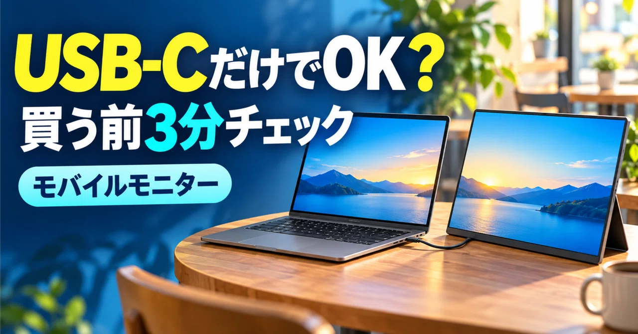 How to Choose a Mobile Monitor | Does it work with just USB-C? A 3 ...