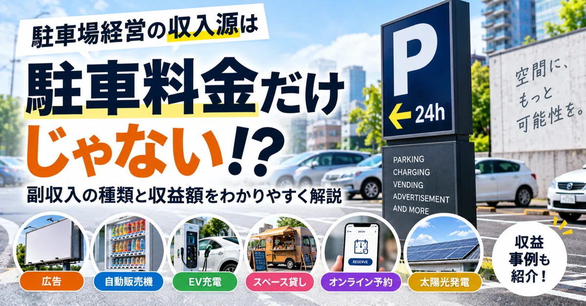 Parking Lot Management Beyond Parking Fees | 6 Ways to Create Side ...