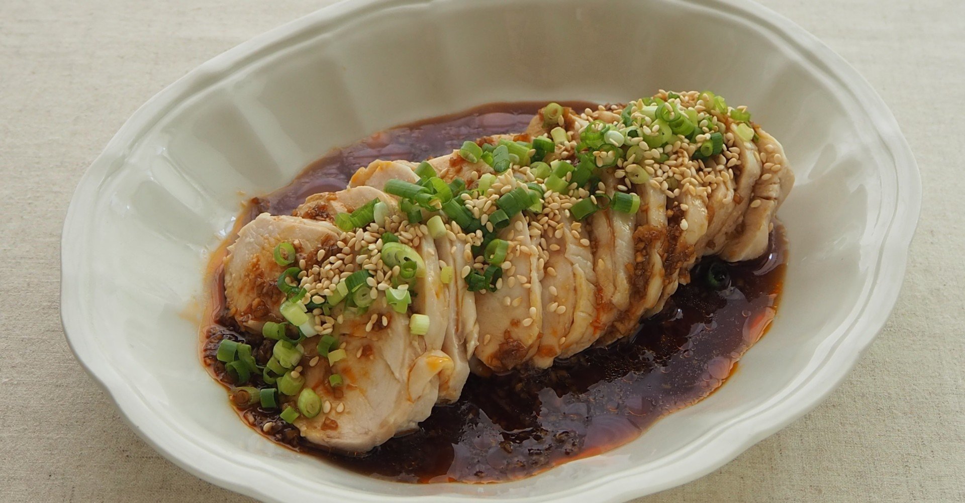 レンチン蒸し鶏 でよだれ鶏 しらいのりこ ごはん同盟 Note レンチン蒸し鶏 でよだれ鶏 しらいのりこ ごはん同盟 Note