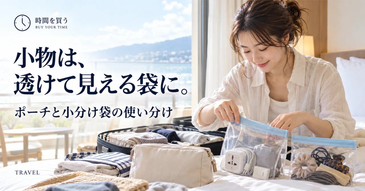 Drawing the line when using transparent bags for travel to organize ...