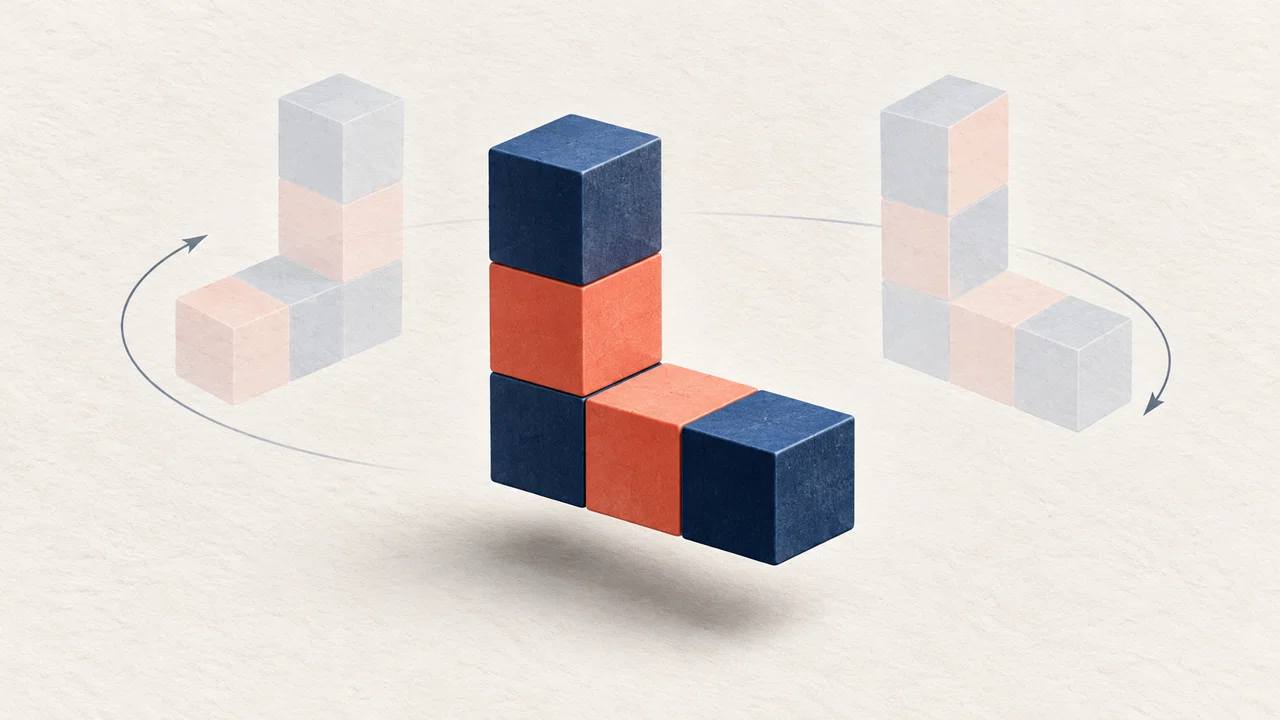 It takes time to rotate shapes in your mind｜good H (大学生インターン中）（3年後どうなる...)