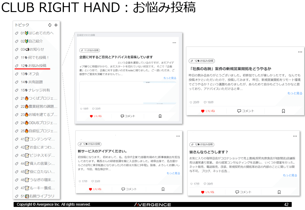 お悩み投稿の内容