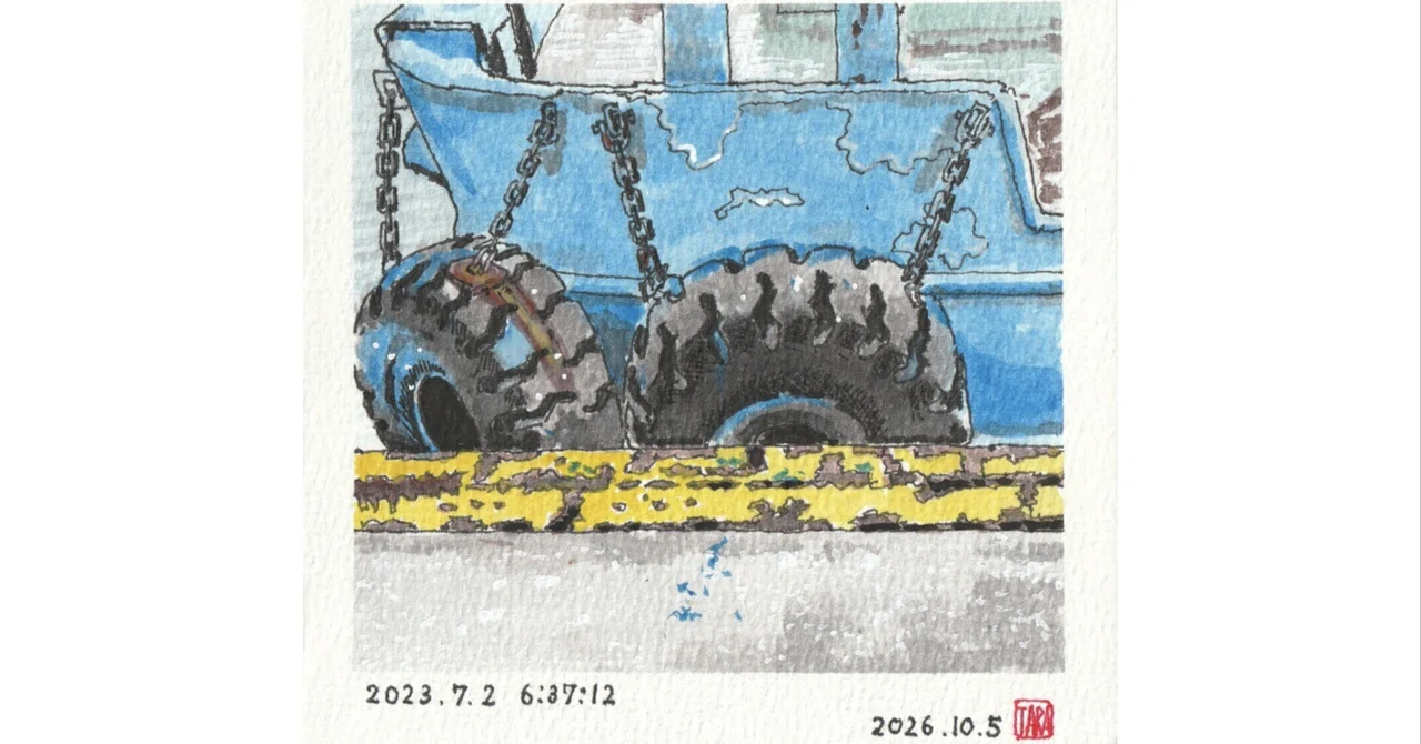 The Mechanism of the Quay, the Beauty of Aging｜じのん。