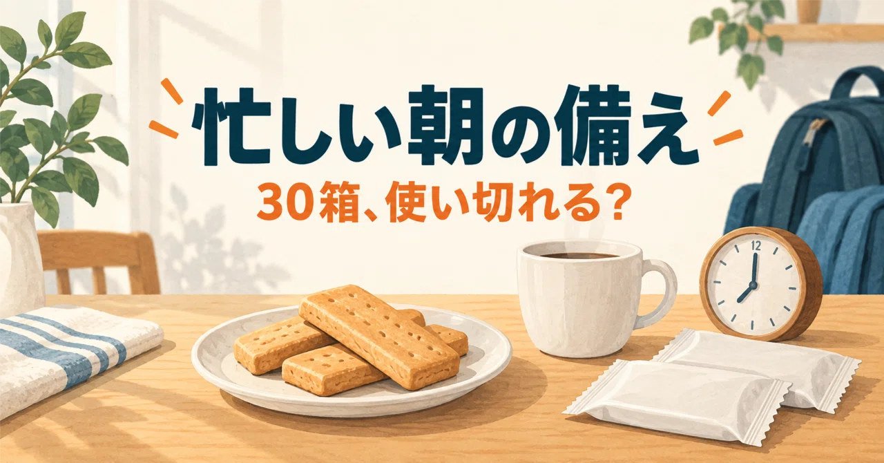 For days when you can't prepare breakfast in time. Is 30 boxes of ...