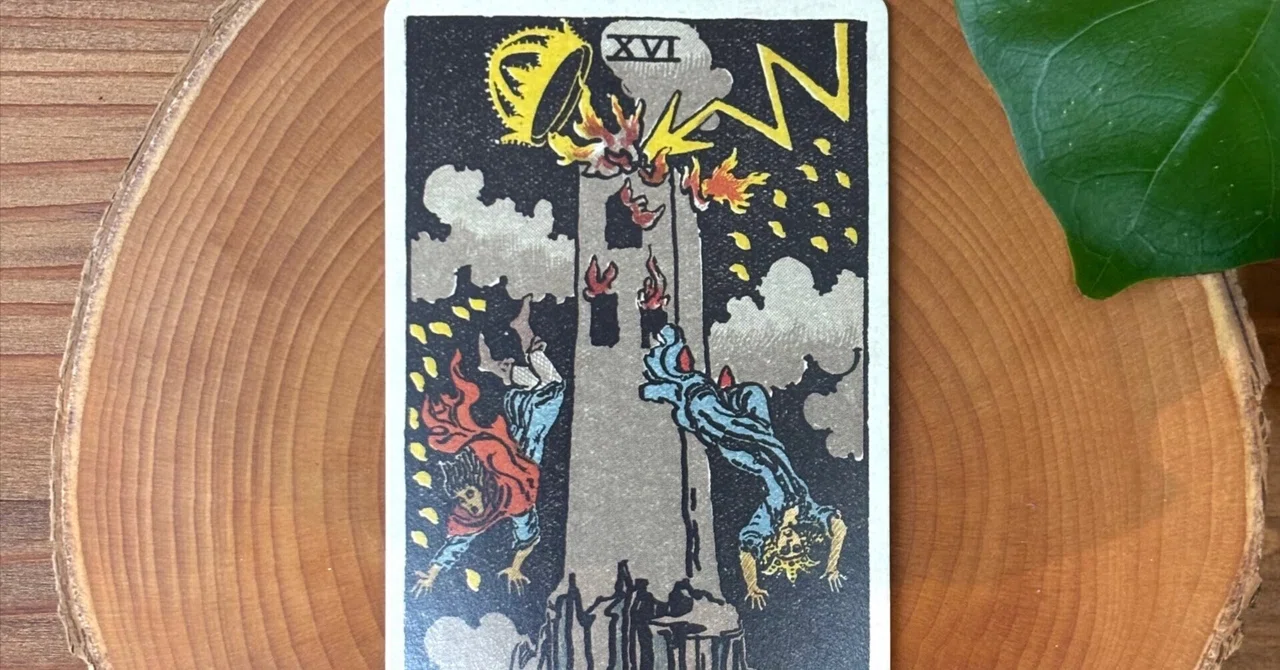 16. The Tower... A Major Shock Leading to a Turning Point | One Card a ...