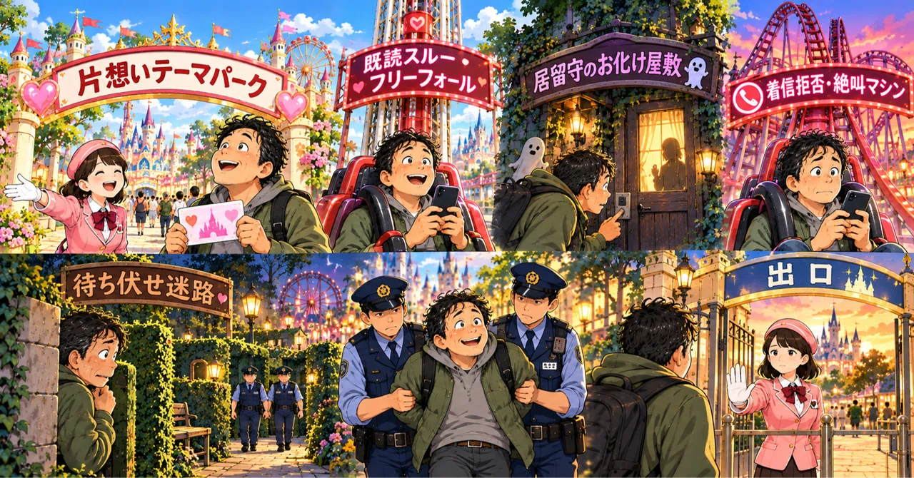 Unrequited Love Theme Park 'Annual Passport' | Weekly Short Short Note ...