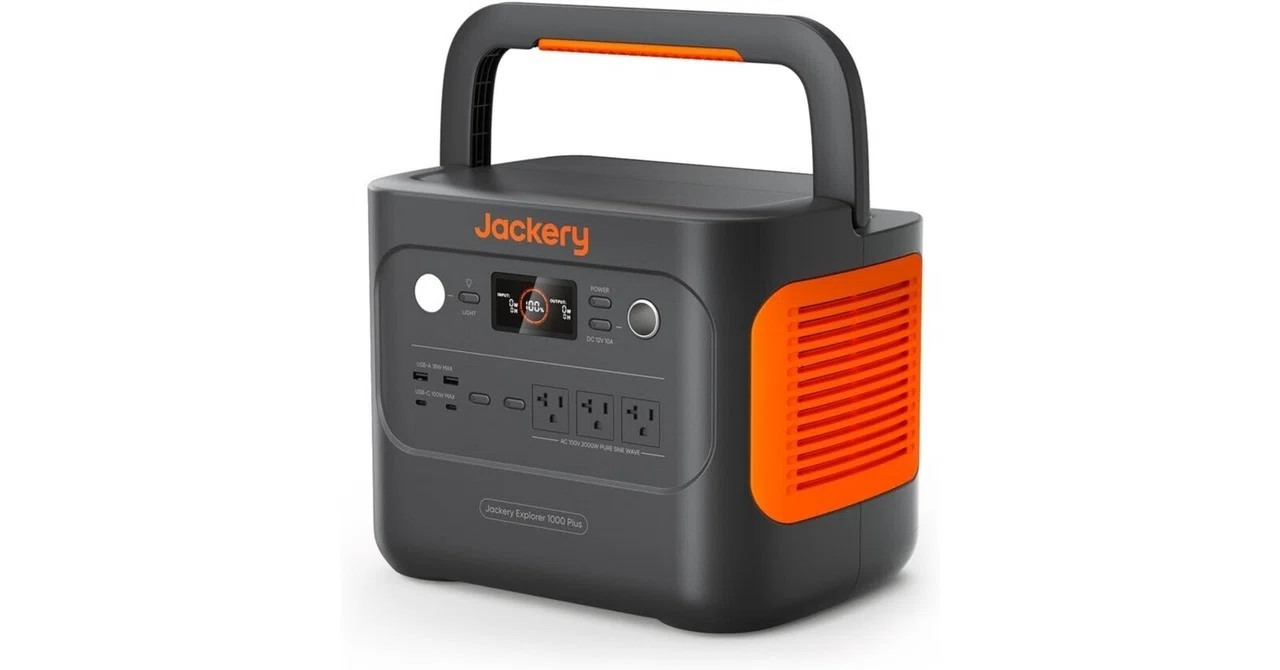 Jackery ポータブル電源 1000 Plus リン酸鉄 1264Wh 大容量 AC出力 Jackery ポータブル電源 1000 Plus リン酸鉄 1264Wh 大容量 AC出力