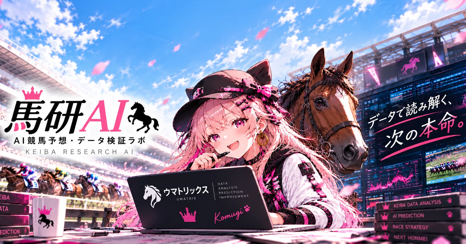 馬研AI こむぎ｜note