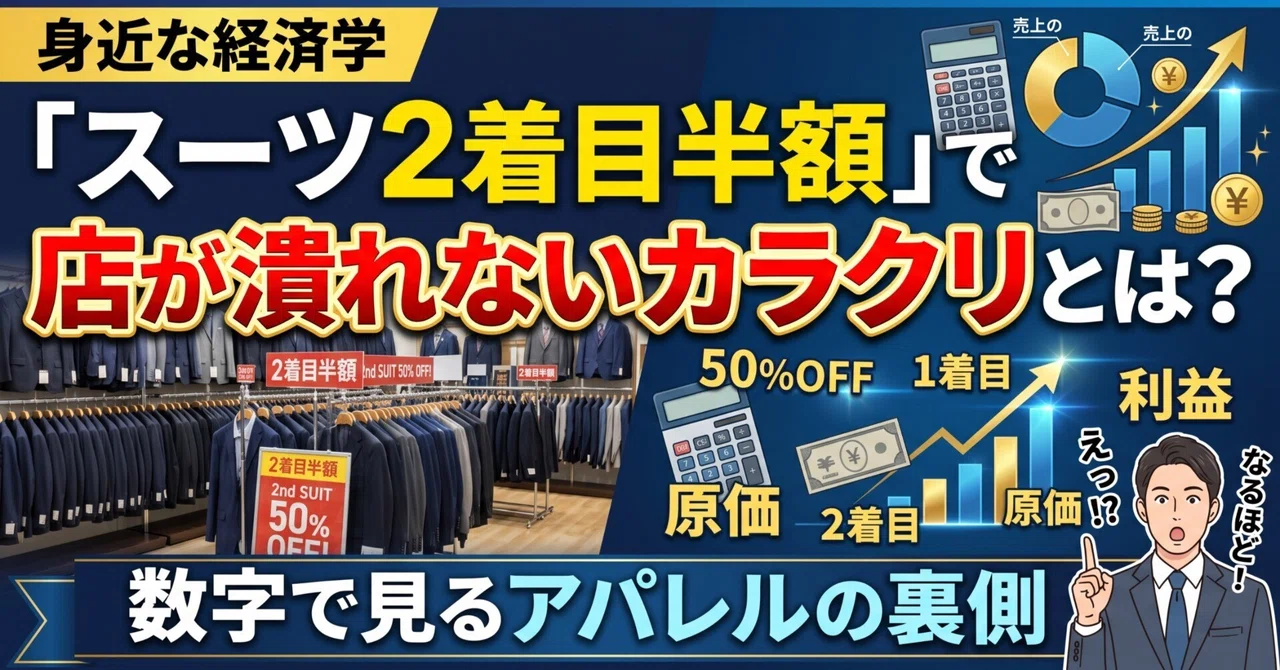 [Everyday Economics] What is the trick behind 'half-price for the ...
