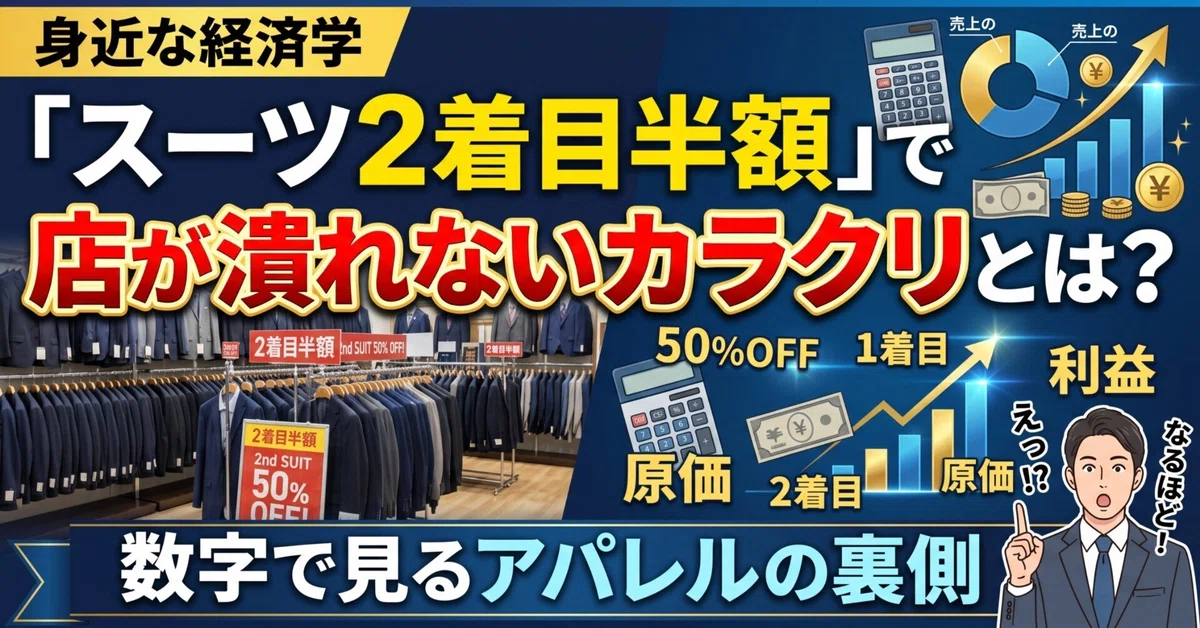 [Everyday Economics] What is the trick behind 'half-price for the ...