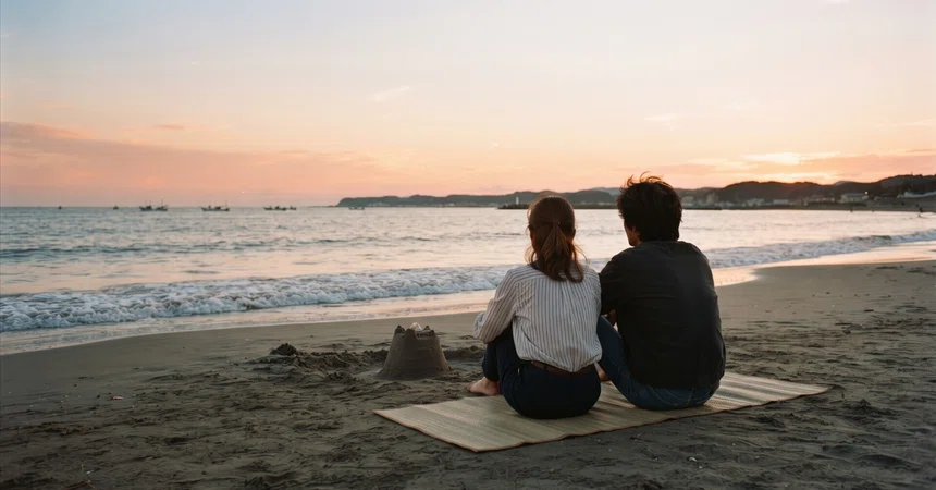 [Sound] Sandcastles—with every wave that came, we grew up just a little ...