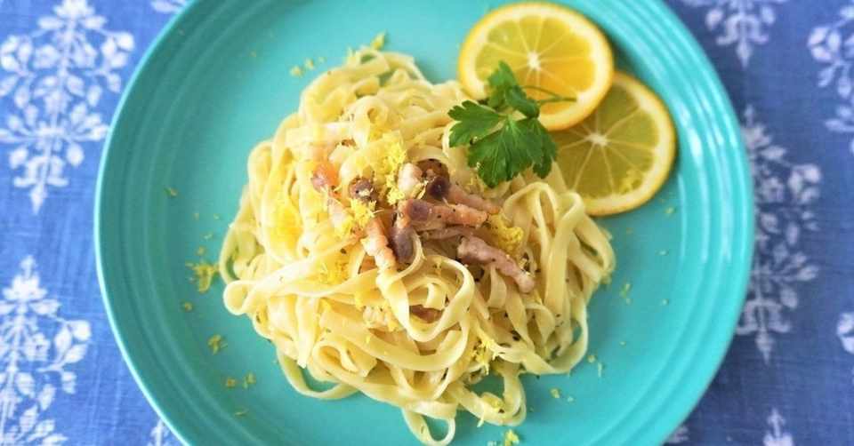 レシピ 南イタリア名物 レモンのタリアテッレ 食の工房オフィスアルベロ イタリア料理教室 In 神戸 Note