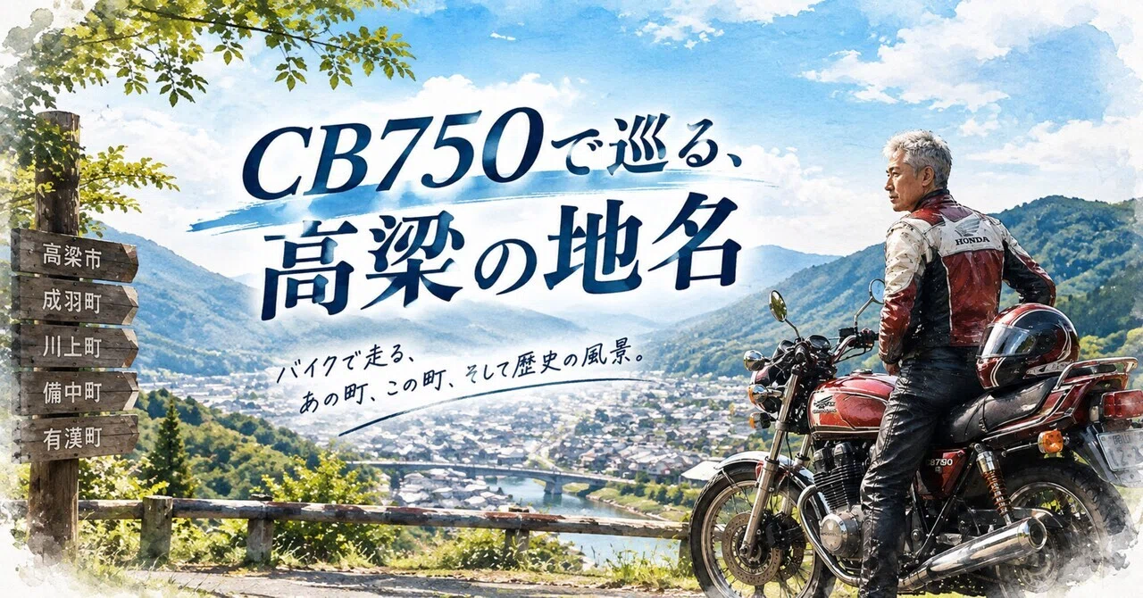 Episode 1: 'Nakama-cho' — To Takahashi Once More on a CB750｜夏見蒼太郎