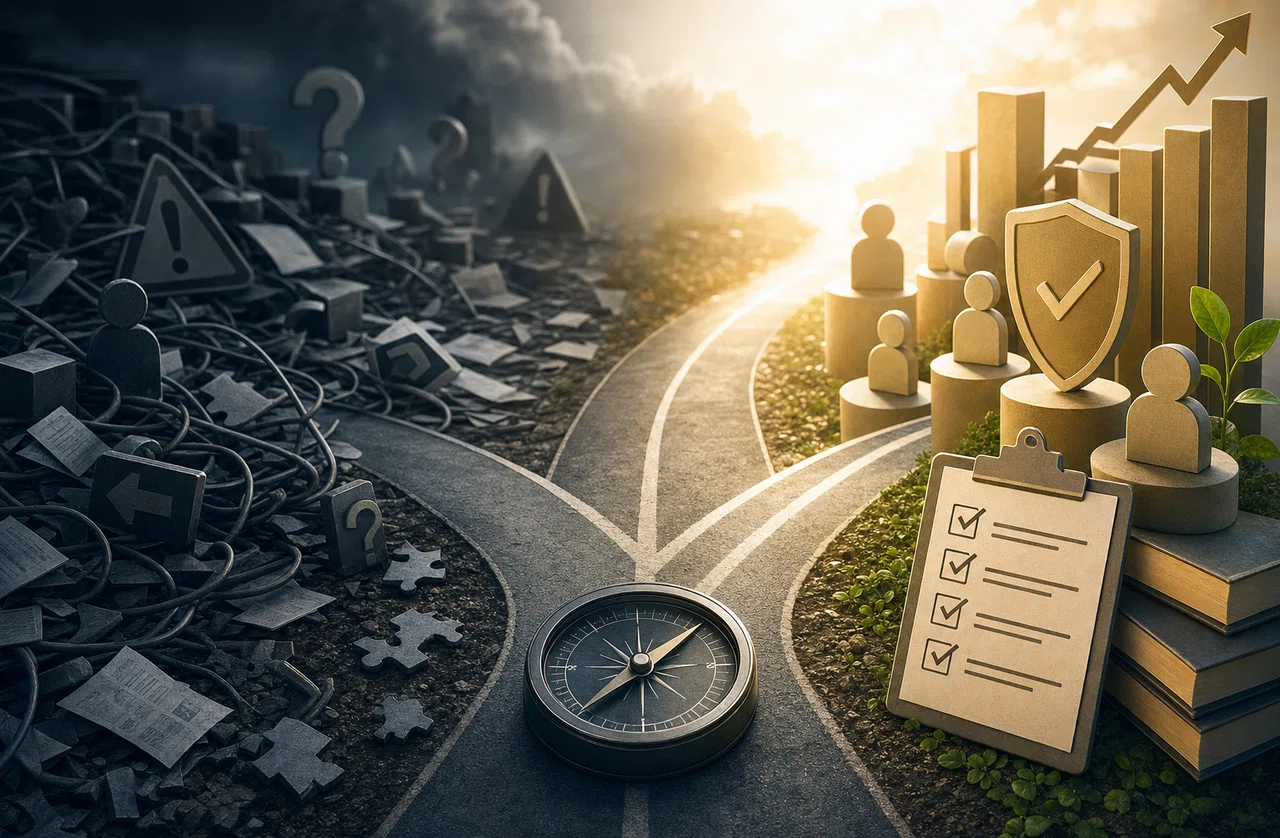 Workplaces where AI implementation yields results versus those where ...