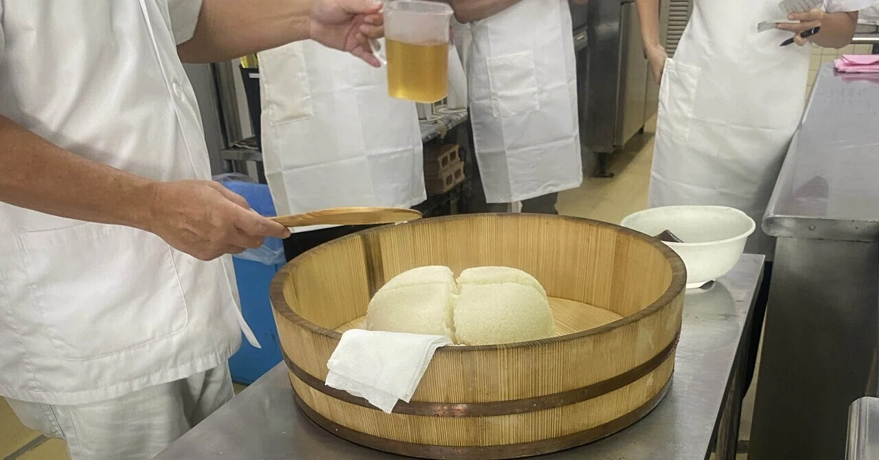Making sushi rice together was too delicious｜godmatsumoto