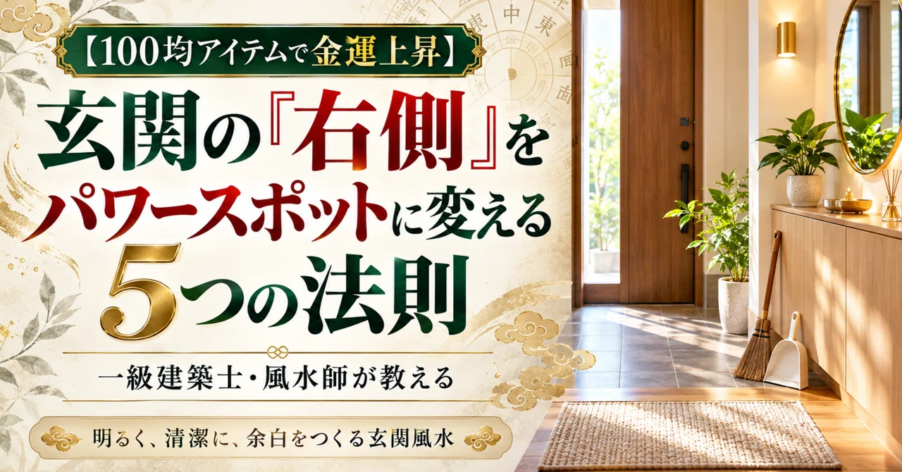 [Boost Financial Luck with 100-Yen Items] 5 Rules Taught by a First ...