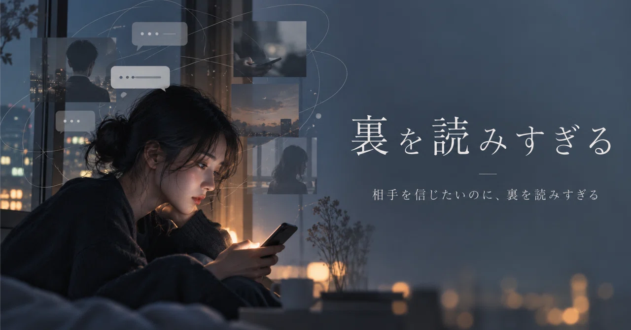 Overthinking in Relationships｜はる