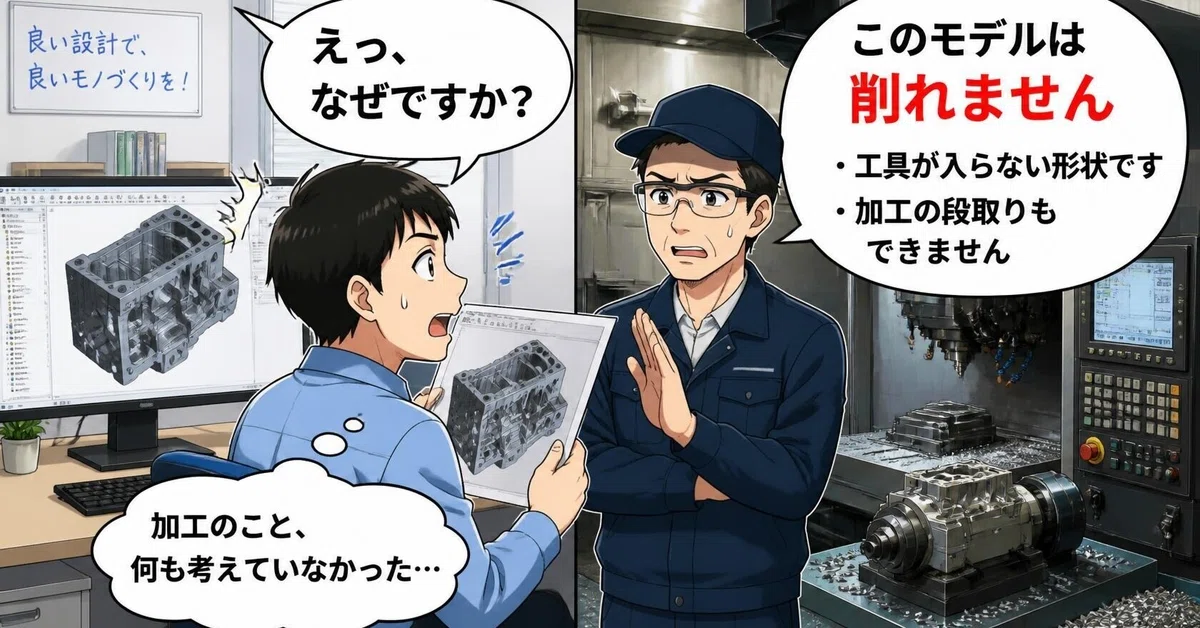 [NG even though it was machined according to CAD data?] The pitfalls of ...
