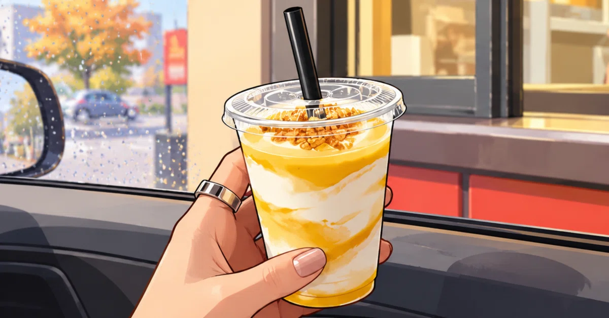 [Sukiya Limited Time] The saltiness is good, Suki Shake Baked Sweet ...