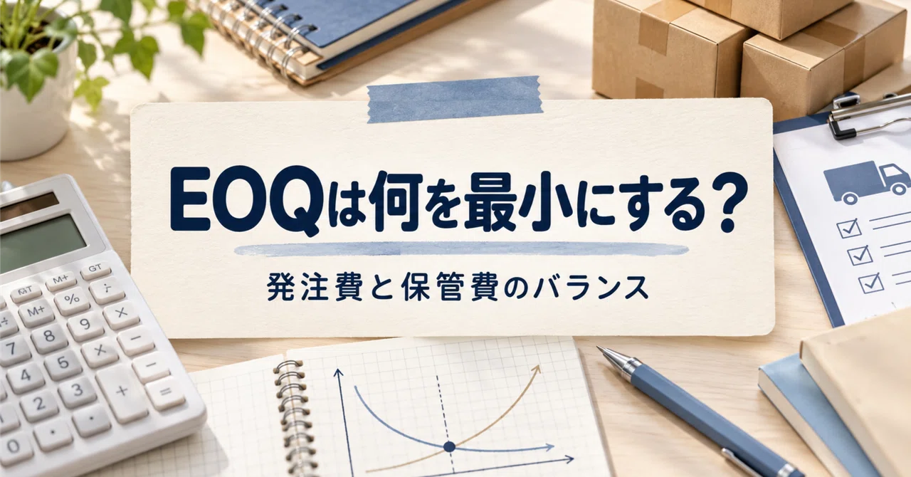 Don't Understand Economic Order Quantity (EOQ)? Organize the 'Two Costs ...