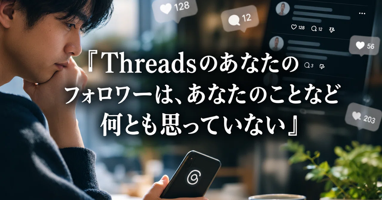 Column: 'Your Threads followers don't think much of you at all'｜Knsk