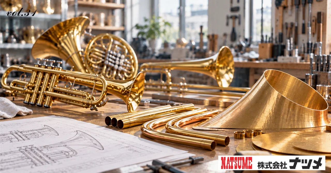 No. 31 How are brass instruments shaped like that?｜株式会社ナツメ