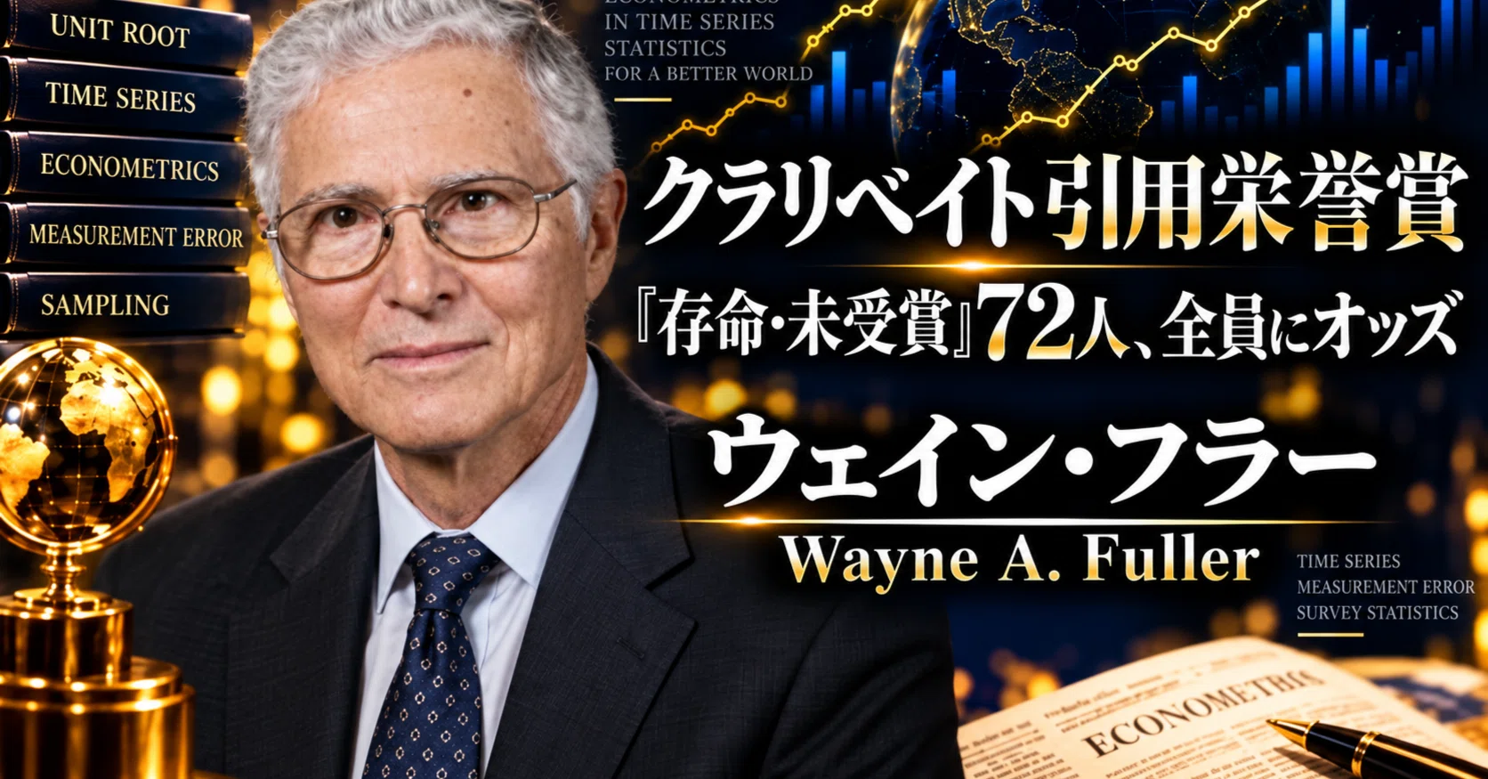 Who is Wayne A. Fuller and what did he change in economics? Statistical ...