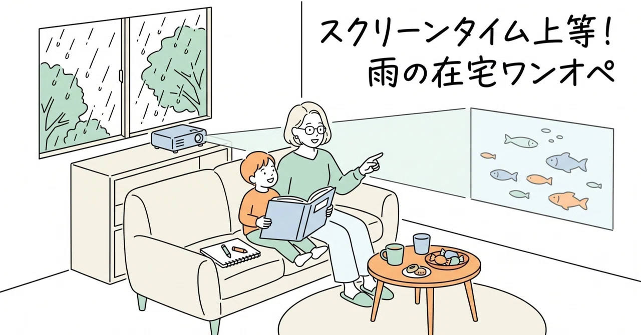 Screen Time is Fine! Rainy Days Stuck at Home Alone with the Kids｜相沢まひろ ...