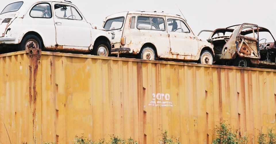 3回撮りに来た 廃車置き場 てろっぷ Note