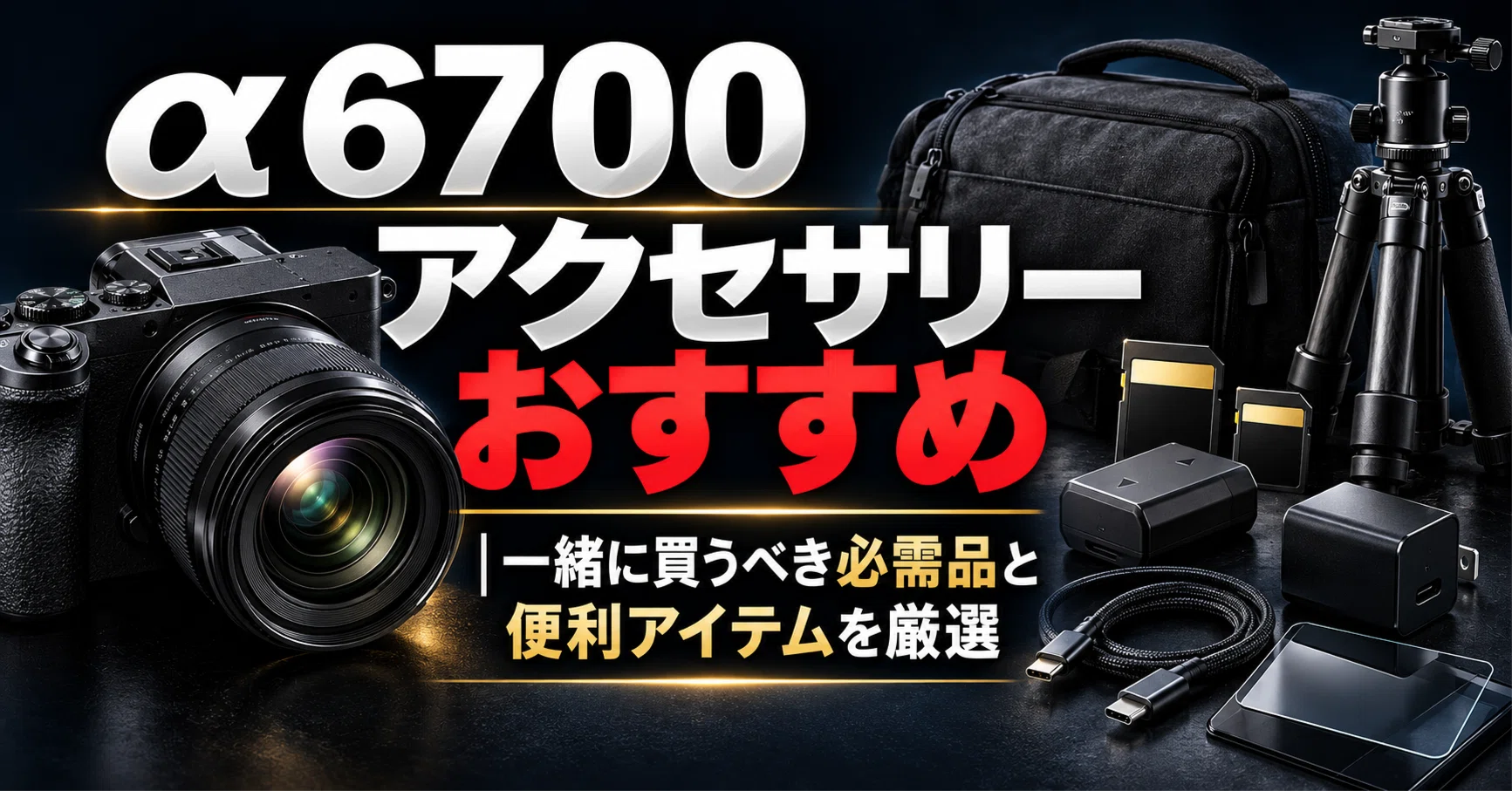 SONY α6700 デジタルカメラ(付属品多数) SONY】α6700 アクセサリーおすすめ｜一緒に買うべき必需品と便利