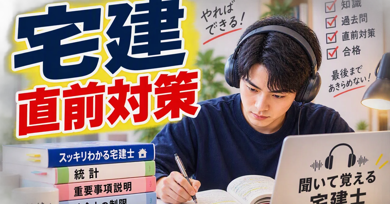 R8 Final Preparation Part 4: Audio Data Sample Collection｜聞いて覚える宅建士 元 ...