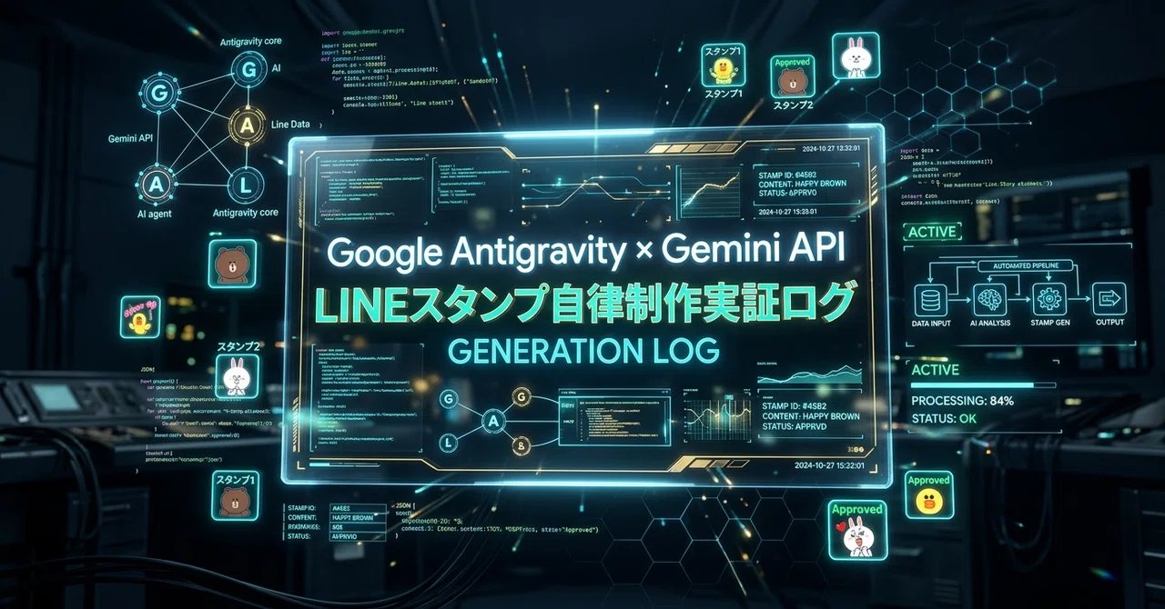 [Internal Verification Log] Autonomous LINE Sticker Creation with ...