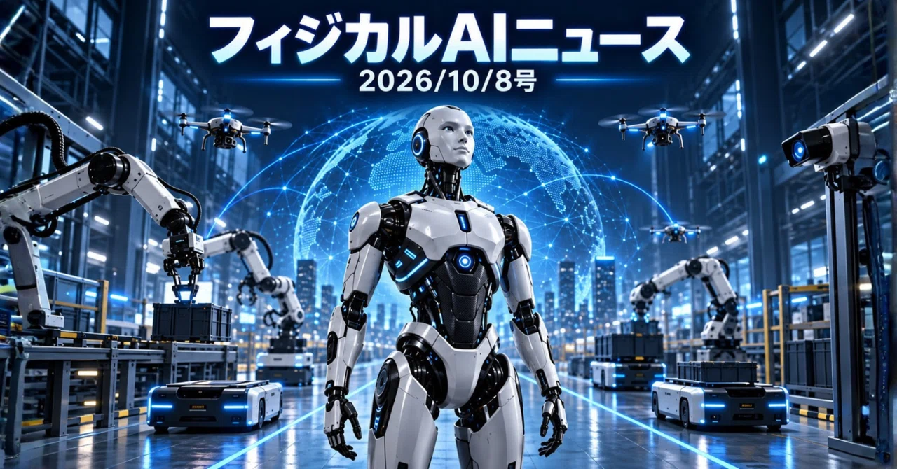Physical AI News (October 8, 2026 Issue)｜Yasuhito Morimoto