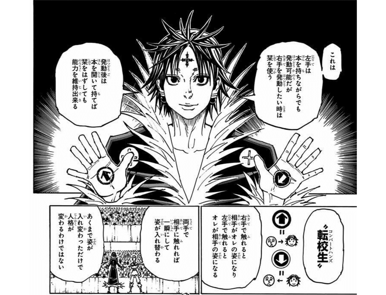 Hunter Hunter考察 ヒソカvsクロロ 4つの問いに答える 1 4 おてつ Note Hunter Hunter考察 ヒソカvsクロロ 4つの問いに答える 1 4 おてつ Note