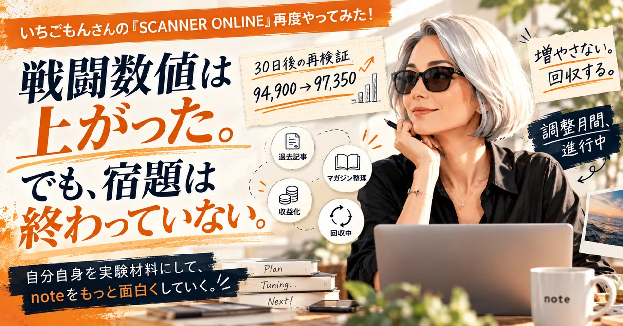 Reflection is Important | During the Adjustment Period｜noteと遊ぶ あん