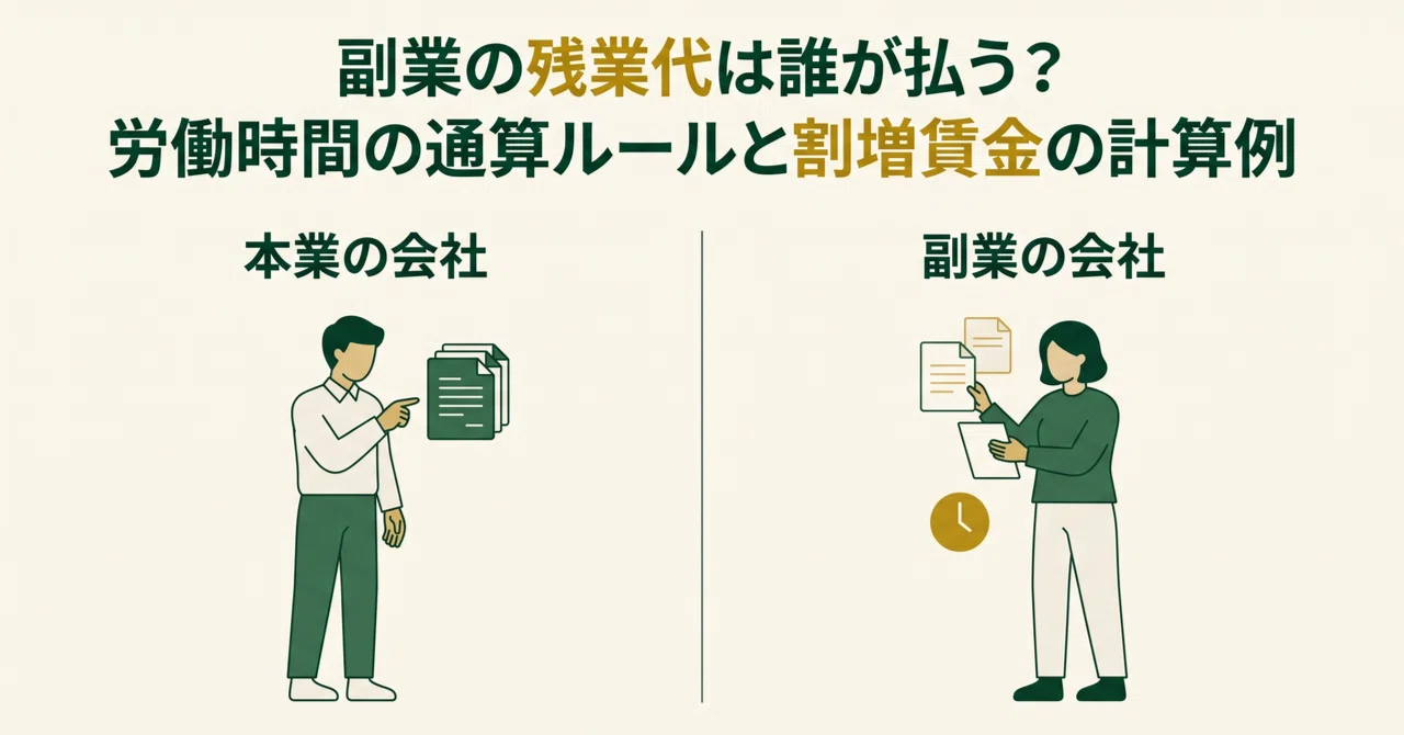Who Pays for Overtime in a Side Job? Rules for Aggregating Working ...