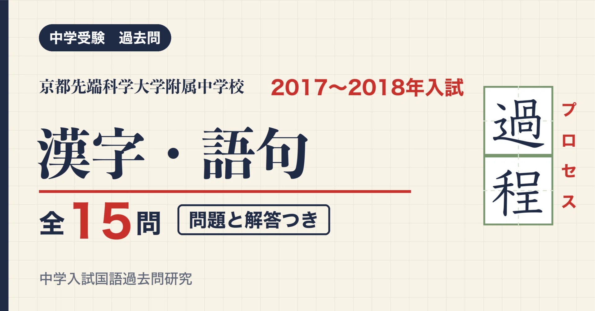 Kyoto University of Advanced Science Junior High School Entrance Exam ...