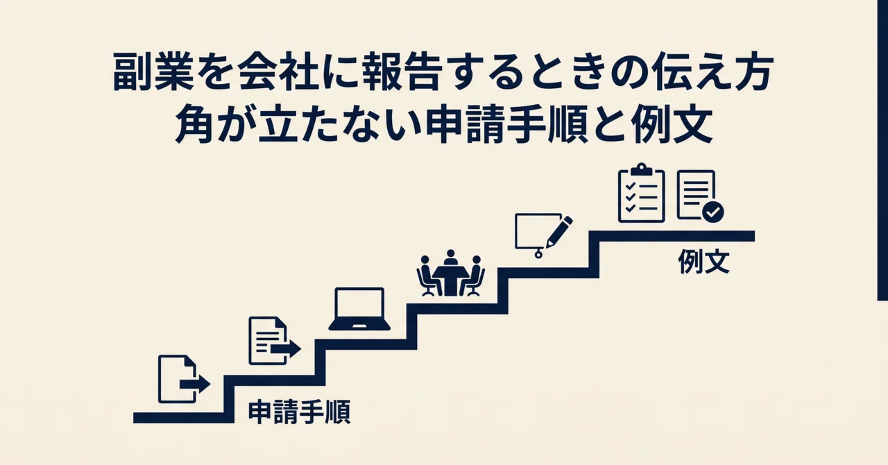 How to Report a Side Job to Your Company: Smooth Application Procedures ...