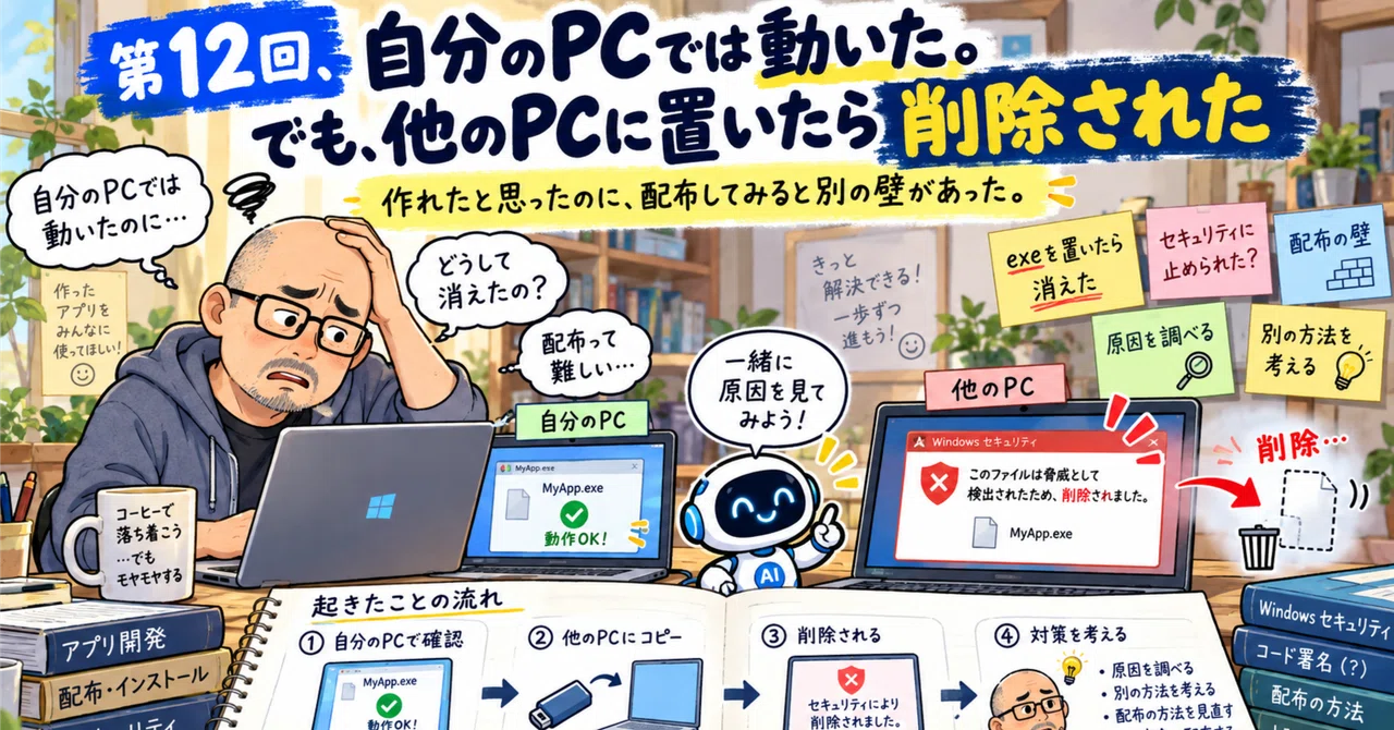 It worked on my PC. But when I put it on another PC, it was deleted ...