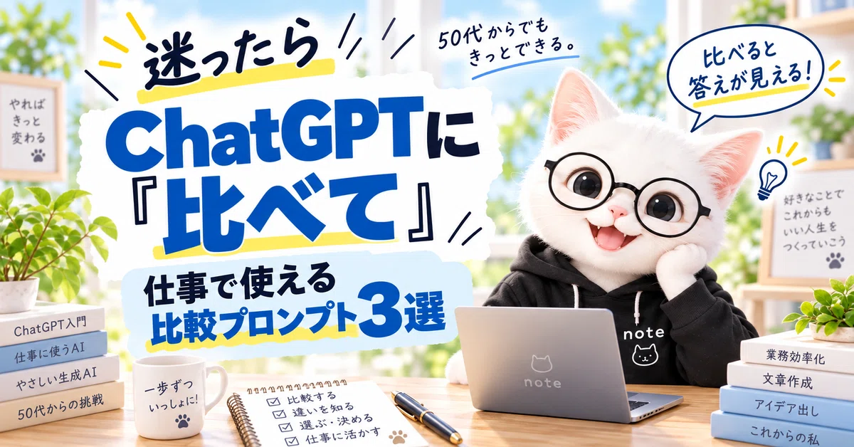 When in doubt, ask ChatGPT to 