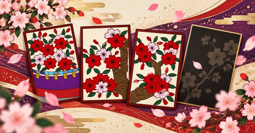 Hand Drawing Table Setting Chapter 3: March/Cherry Blossoms | Is 'One More Card' Really Just One ...