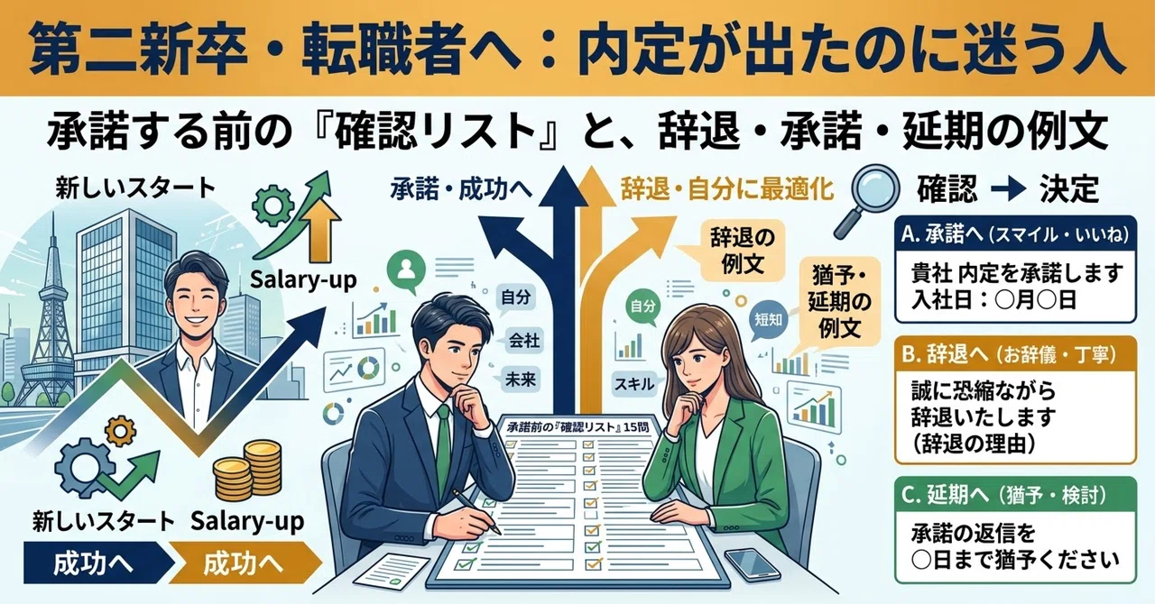 [Second-time New Graduates/Job Changers] For those who are hesitant ...