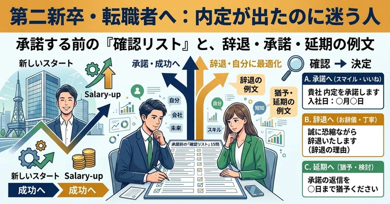 [Second-time New Graduates/Job Changers] For those who are hesitant ...