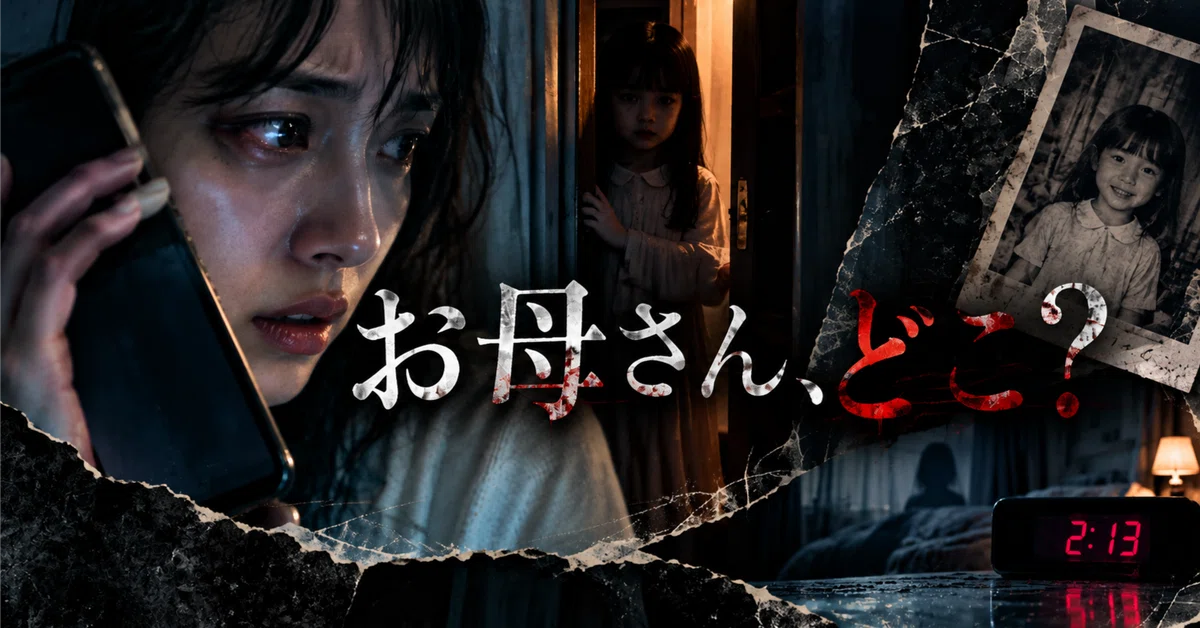 [Horror Novel] Mom, where are you? Episode 2: Mom can see you｜摩訶不思議note