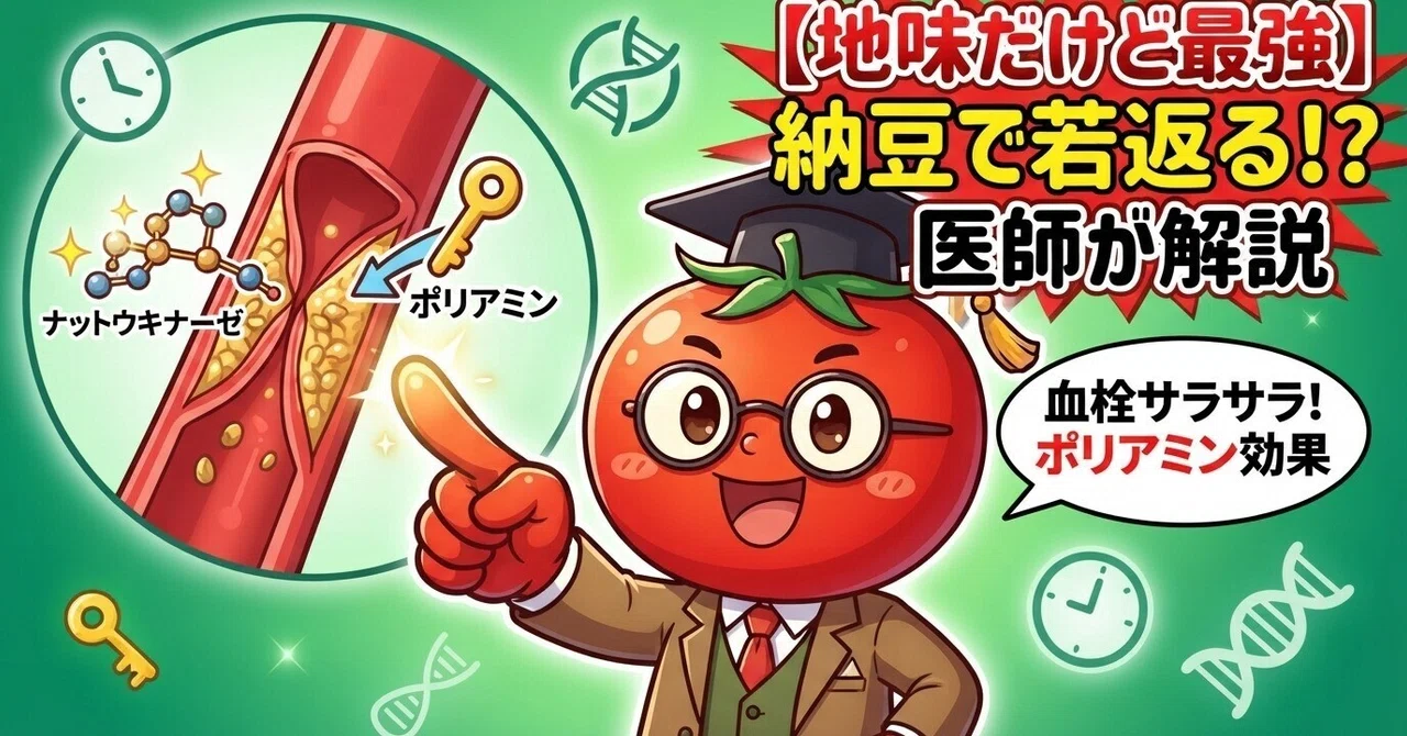 [Simple but the Best] Why do people who eat natto look young? A doctor ...