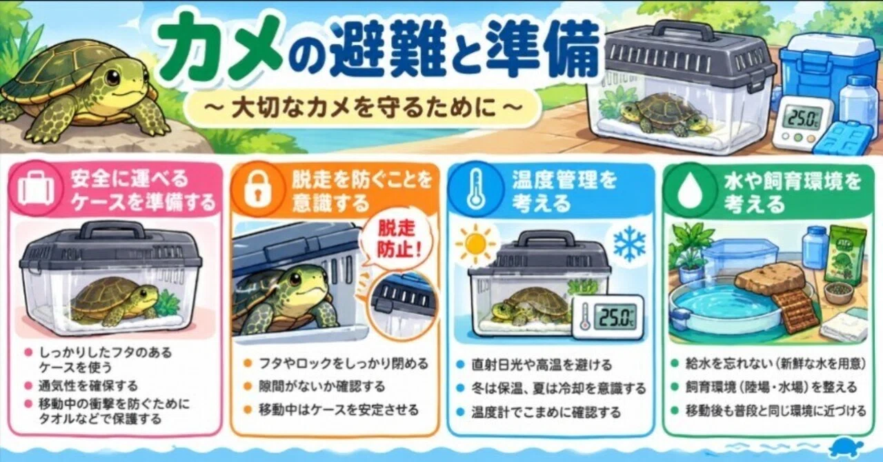No. 113 Turtle Evacuation and Preparation｜たんぽぽ姉さん