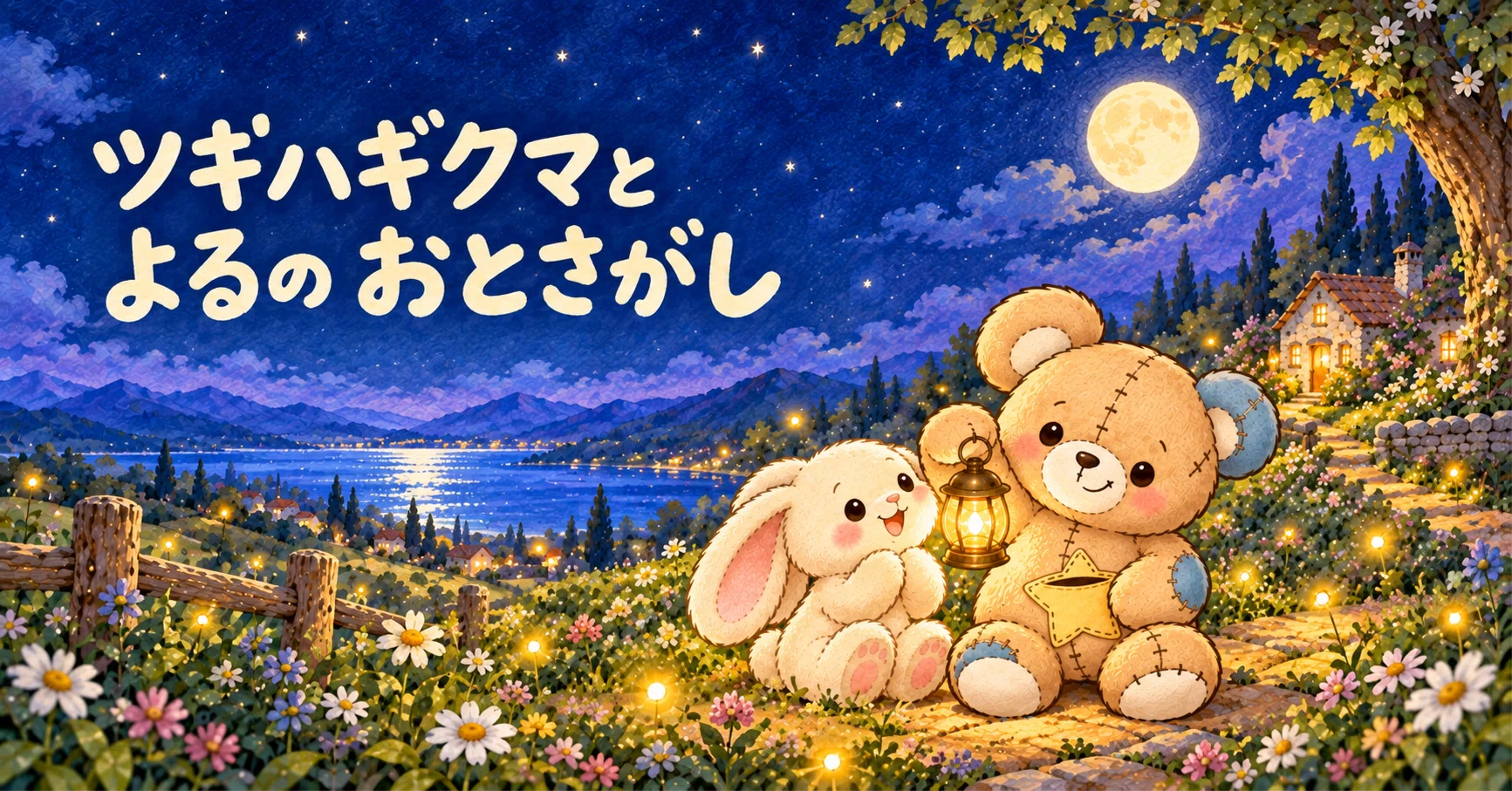 Patchwork Bear and the Night Sound Hunt｜MaSaさん
